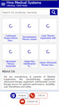 Mobile Screenshot of physiotherapyequipments.net